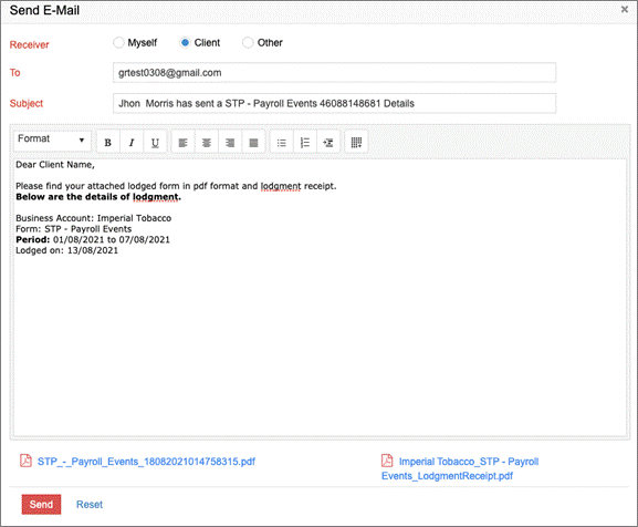 Graphical user interface, text, application, email

Description automatically generated